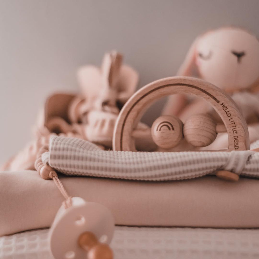 
                  
                    Beechwood baby rainbow rattle
                  
                
