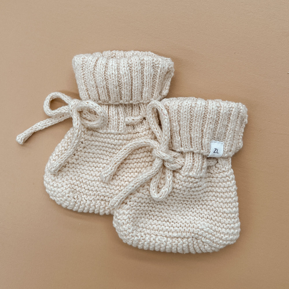 
                  
                    Ziggy Lou Baby booties in the colour Honey
                  
                