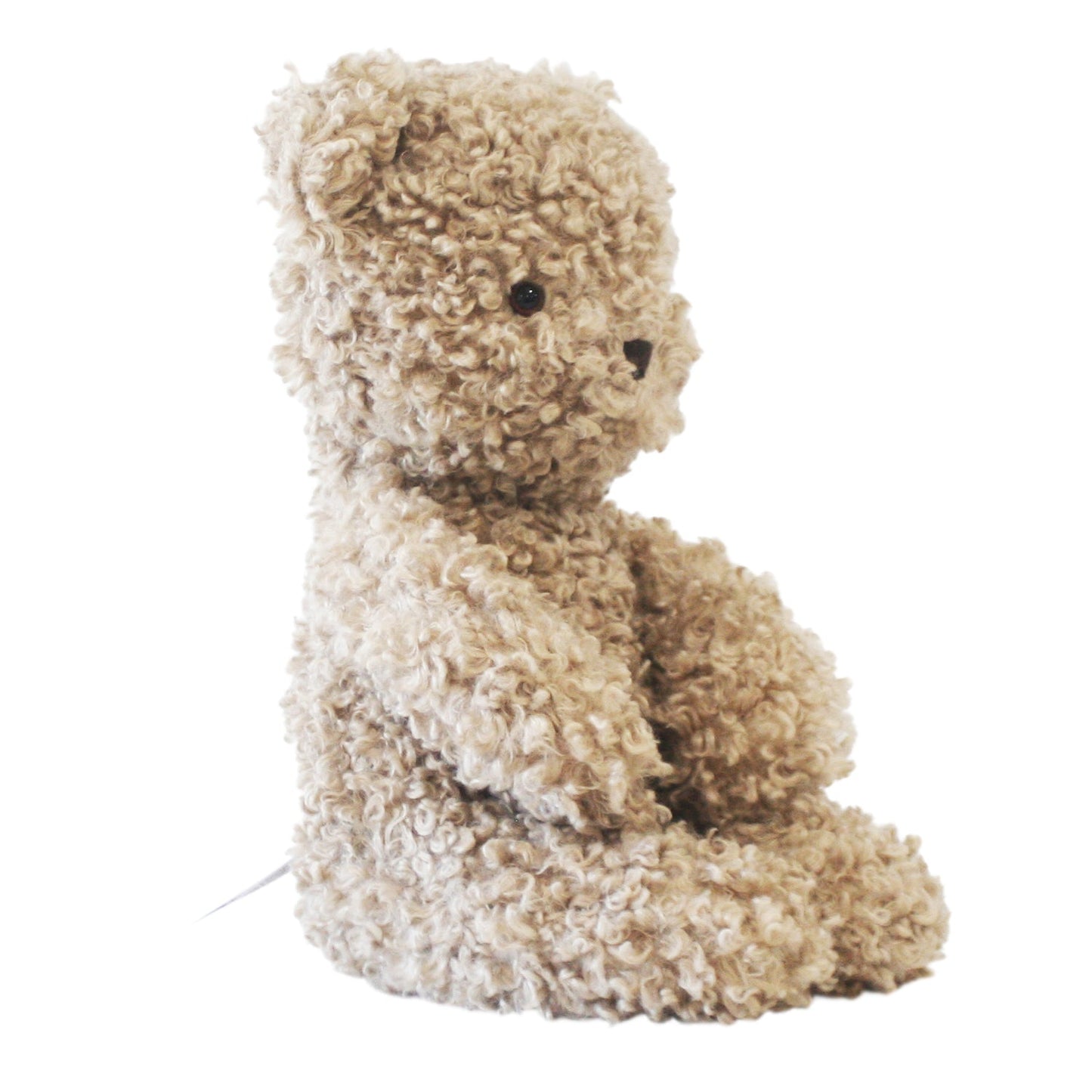 Alimrose Baby Gift Charlie Sherpa Baby Bear 27cm Oatmeal