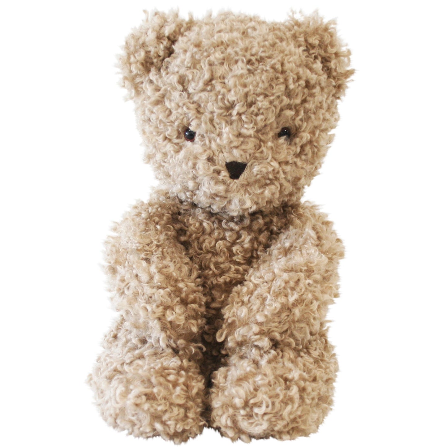 Alimrose Baby Gift Charlie Sherpa Baby Bear 27cm Oatmeal