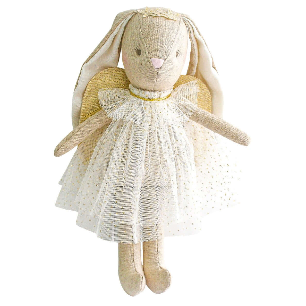 Alimrose Childrens Gift Alimrose Bunny  - Mini Angel - 27cm (Ivory)