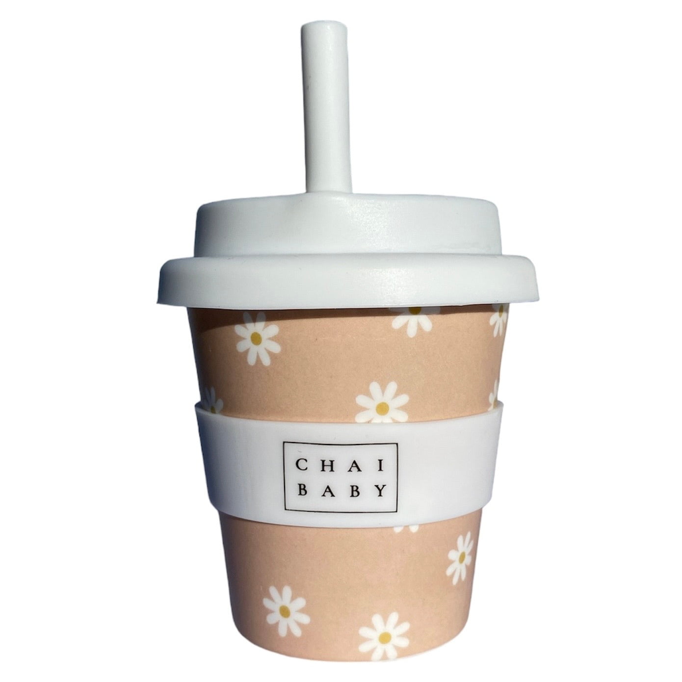 Chai Baby Childrens Gift Babychino/Fluffy Cup - Natural Daisy