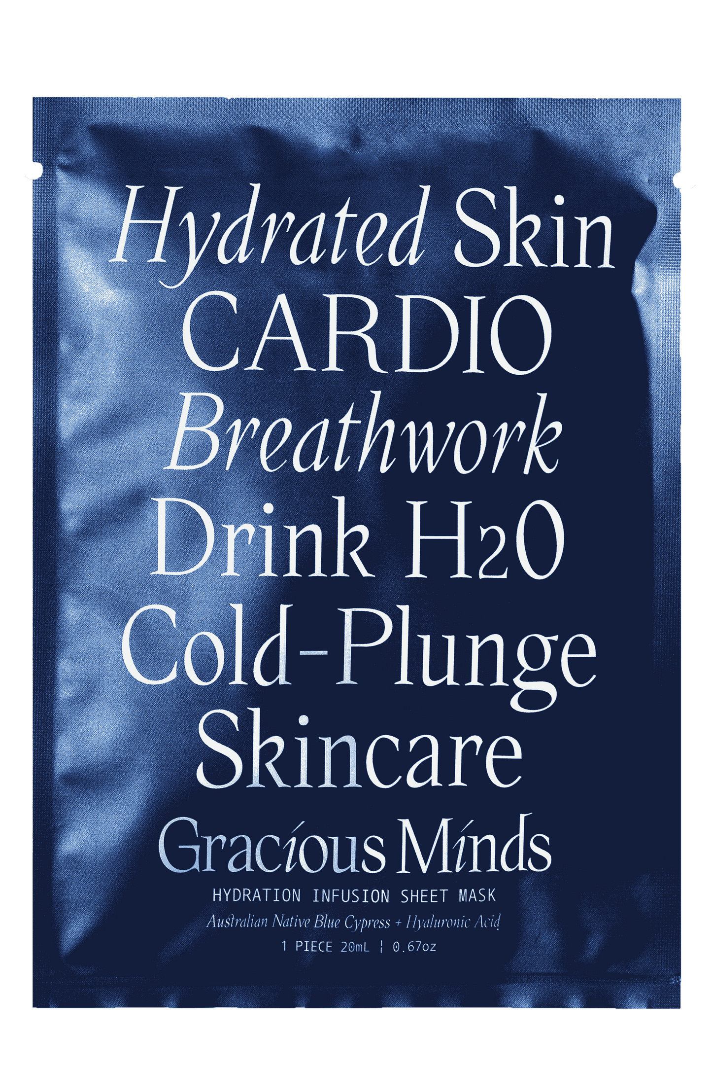 Gracious Minds Self Care Gift Hydration Infusion Mask