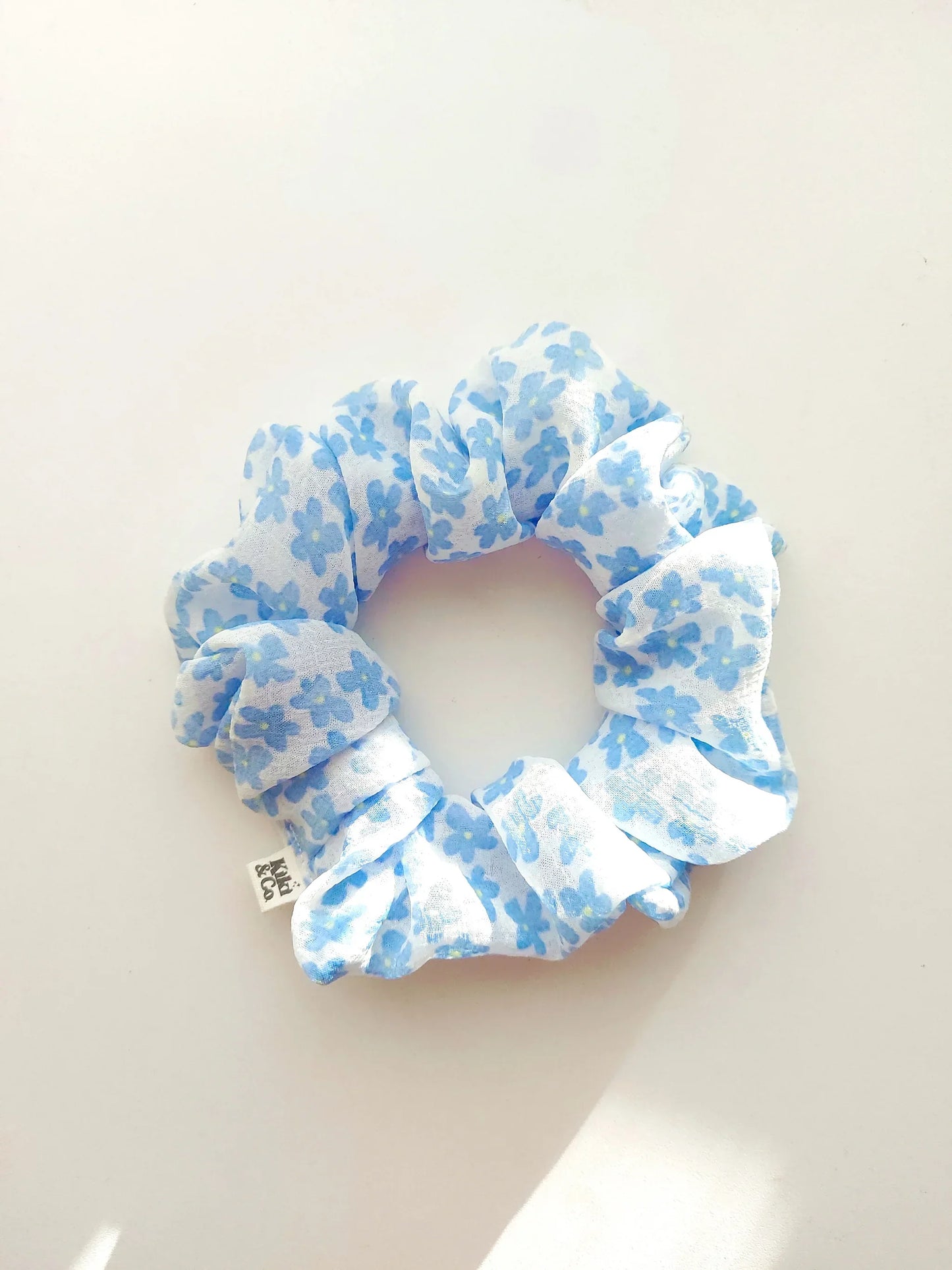 Kiki + Co Self Care Gift Forget me not Scrunchie