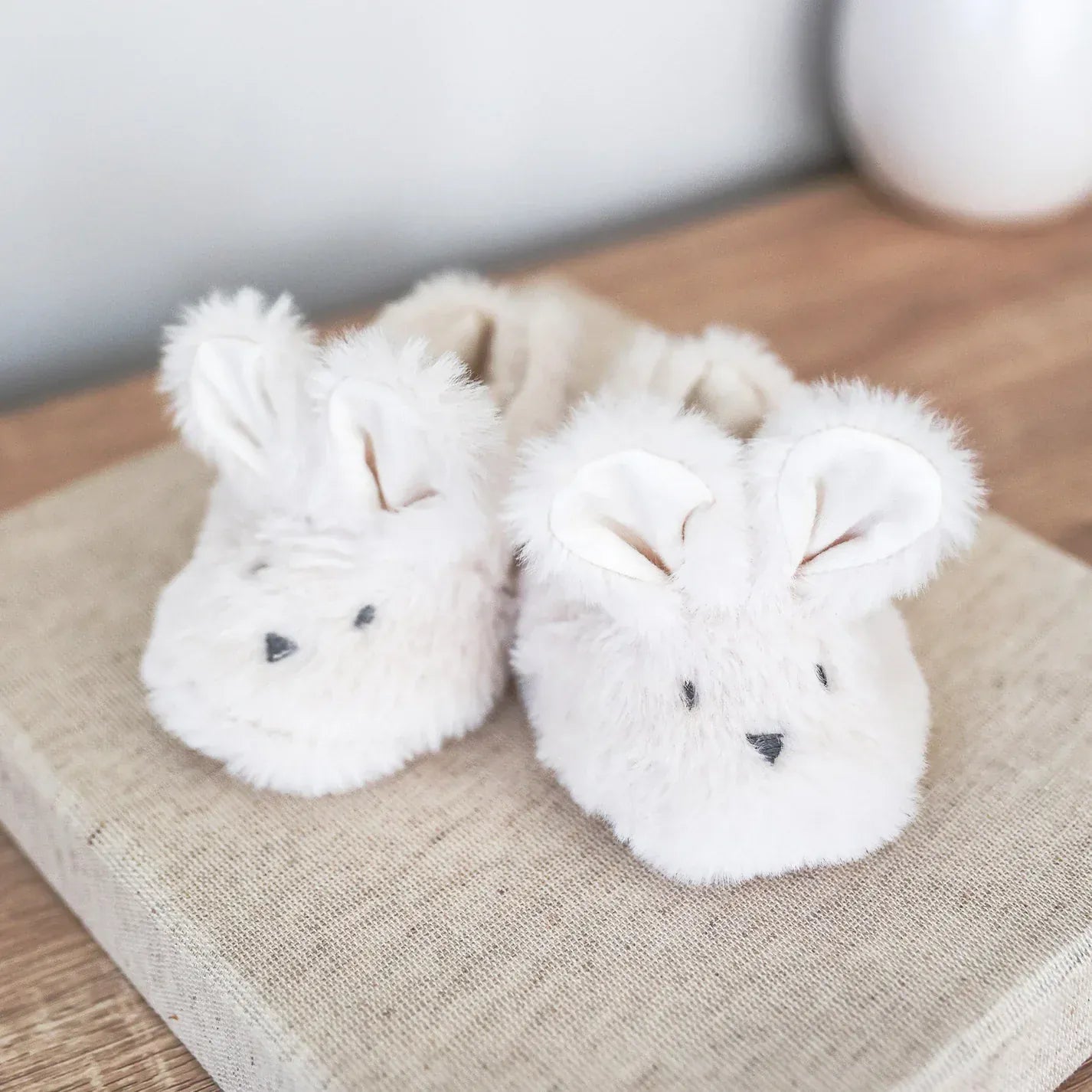 Little Gifties Baby Gift Alimrose Bunny Booties - Ivory