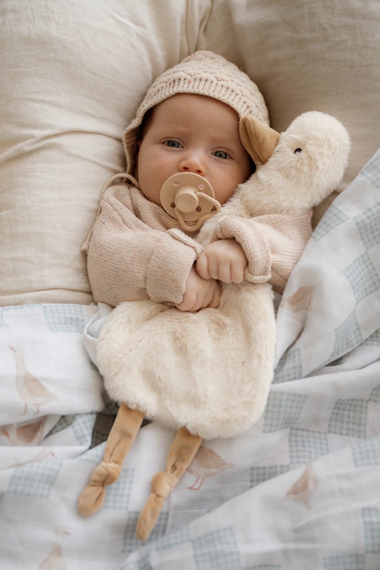 Little Gifties Baby Gift Waddles the Goose Comforter