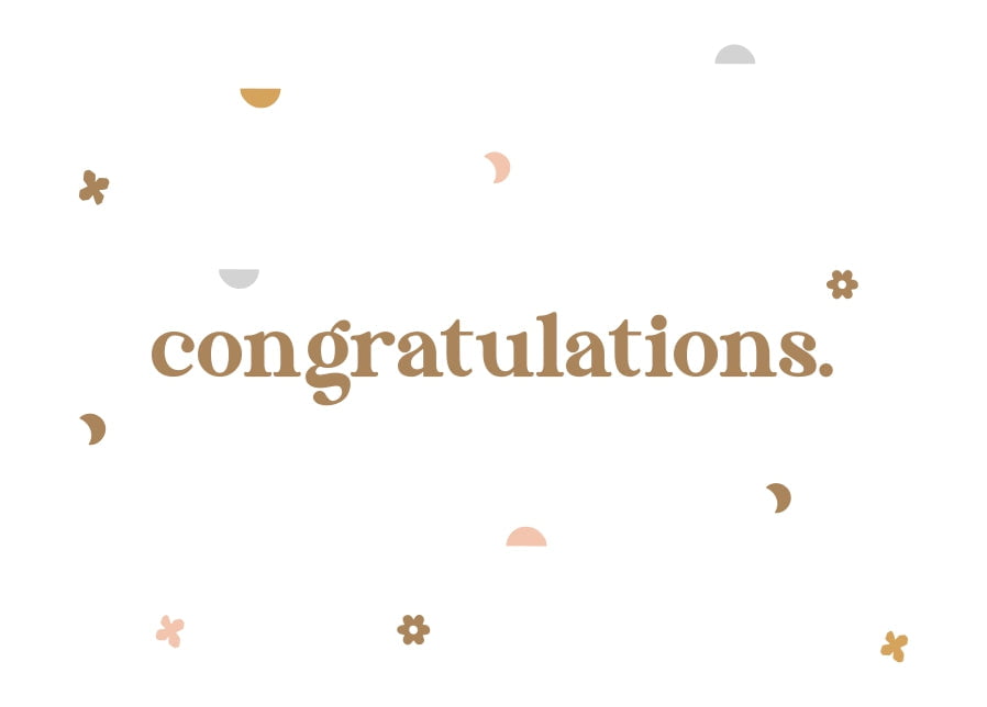 Little Gifties Congratulations Card