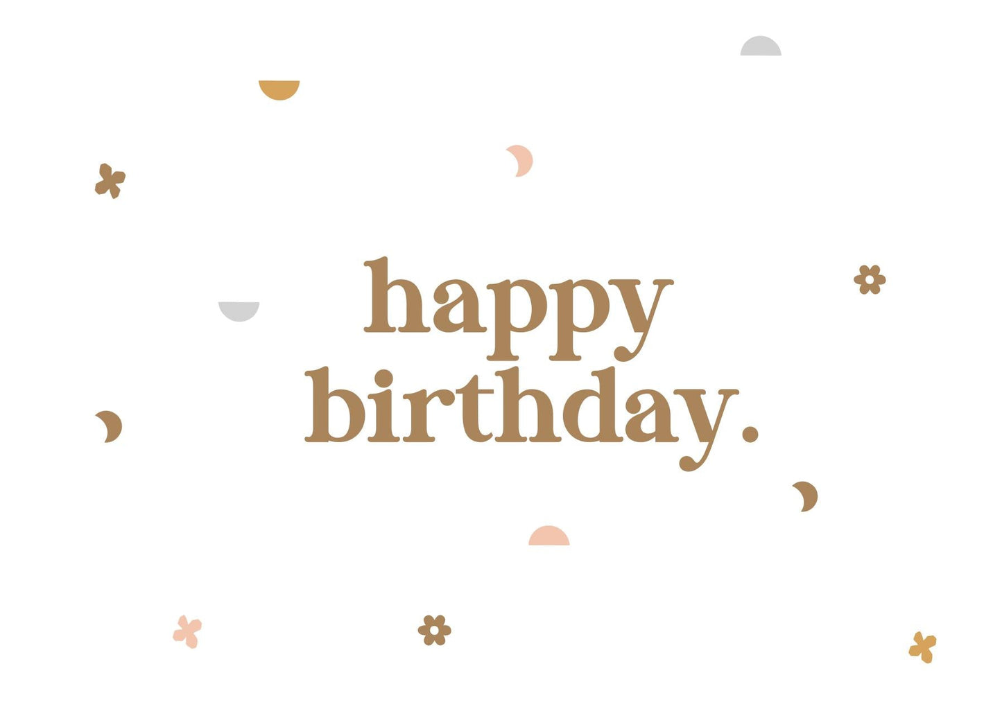 Little Gifties Happy Birthday Card