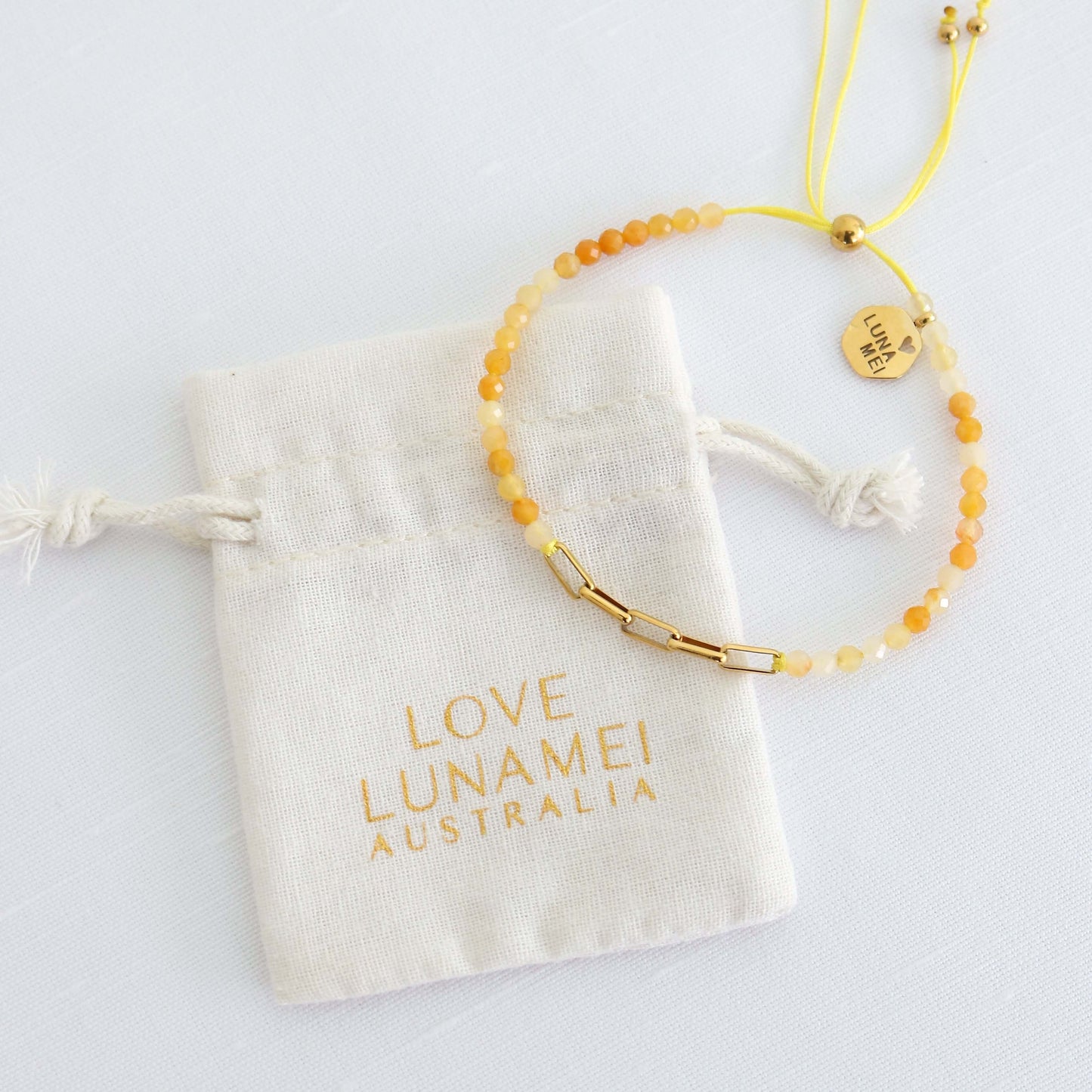 Love Luna Mei Self Care Gift Citrine Mei Bracelet