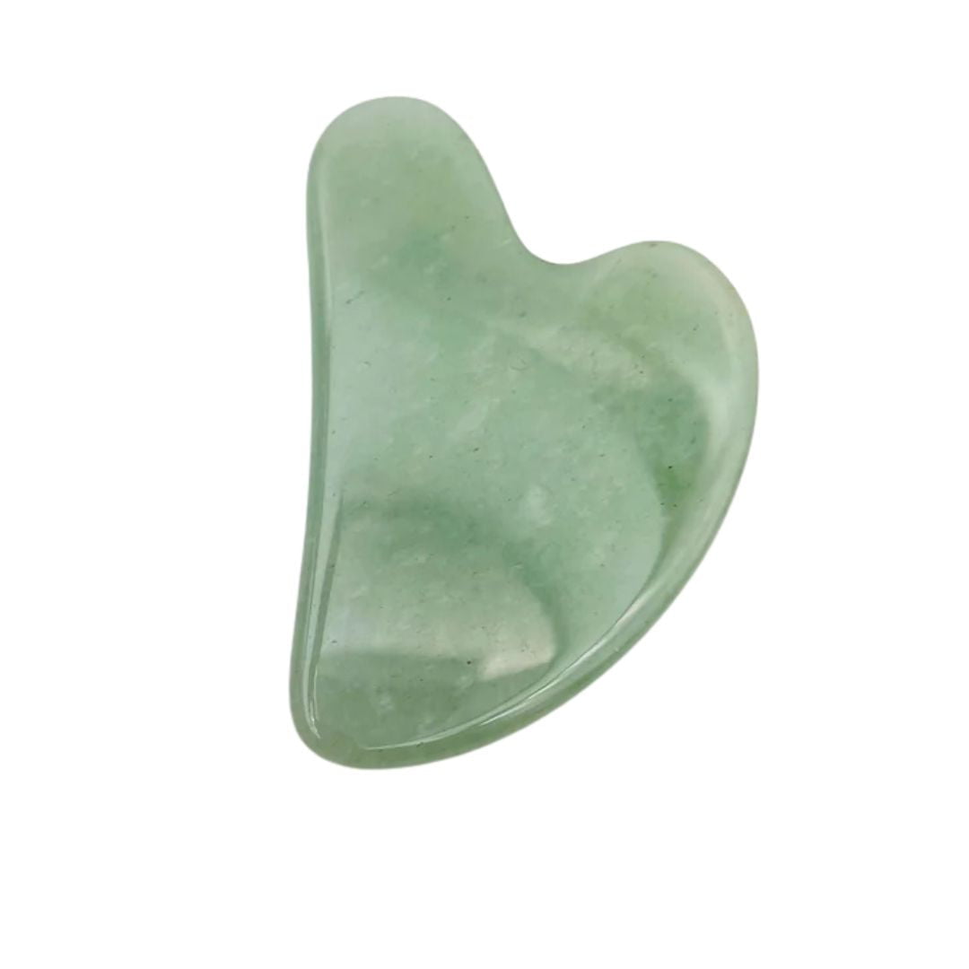 Moon Rituals Self Care Gift Green Adventurine Gua sha Stone