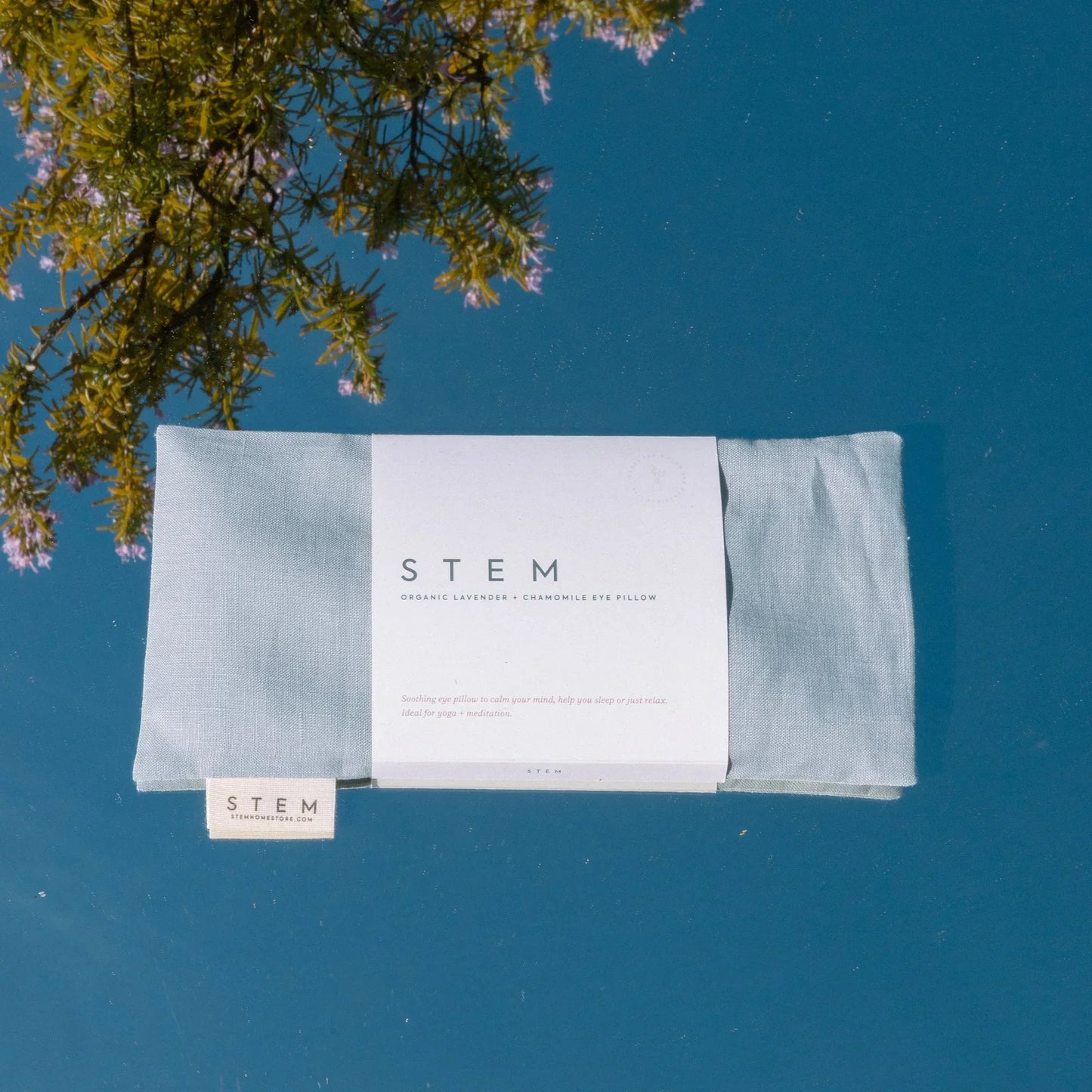 Stem Homestore Self Care Gift Lavender + Chamomile Eye-pillow (Glacier)