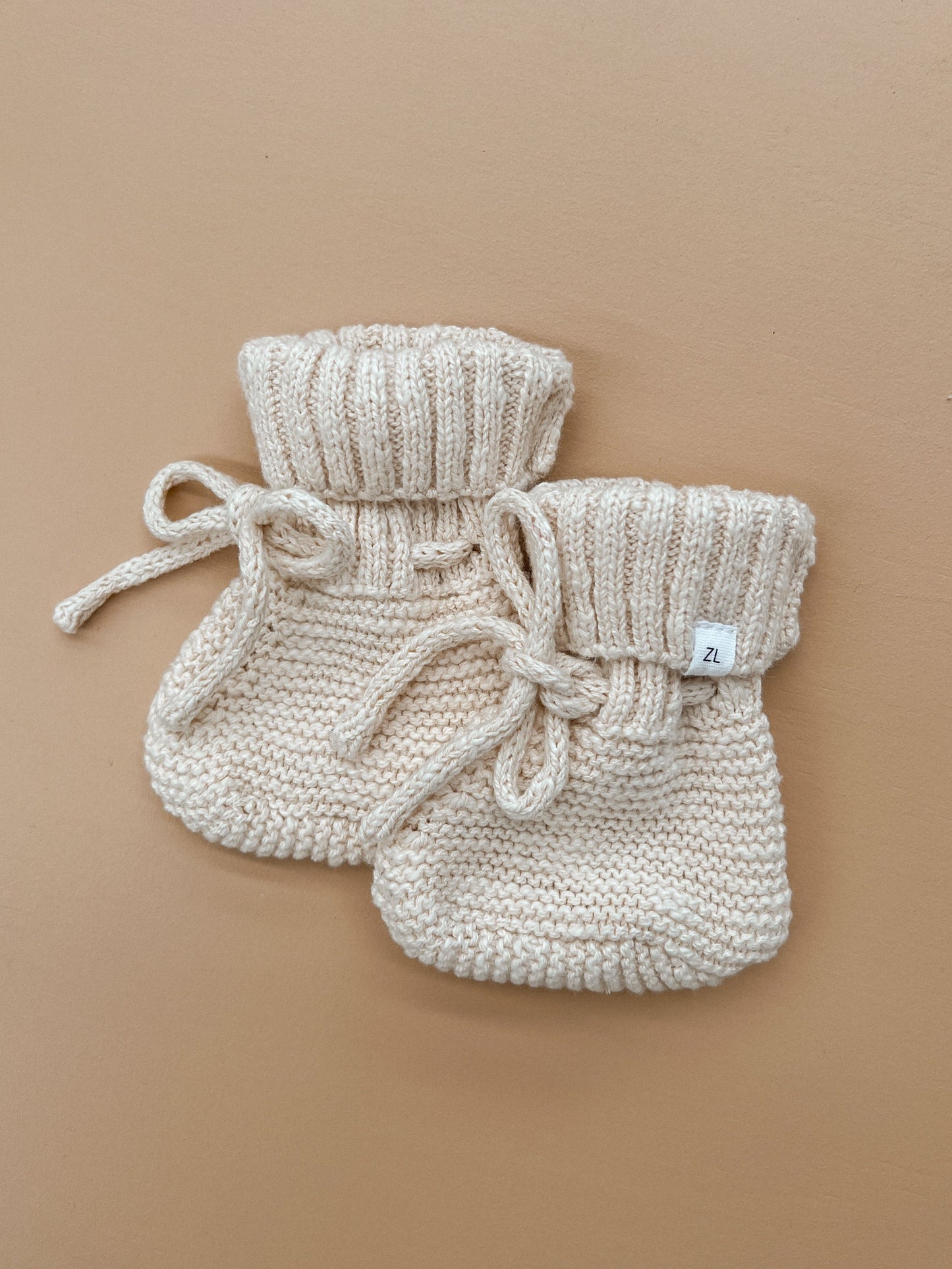 Ziggy Lou Baby Gift Booties (Honey) 3-6M