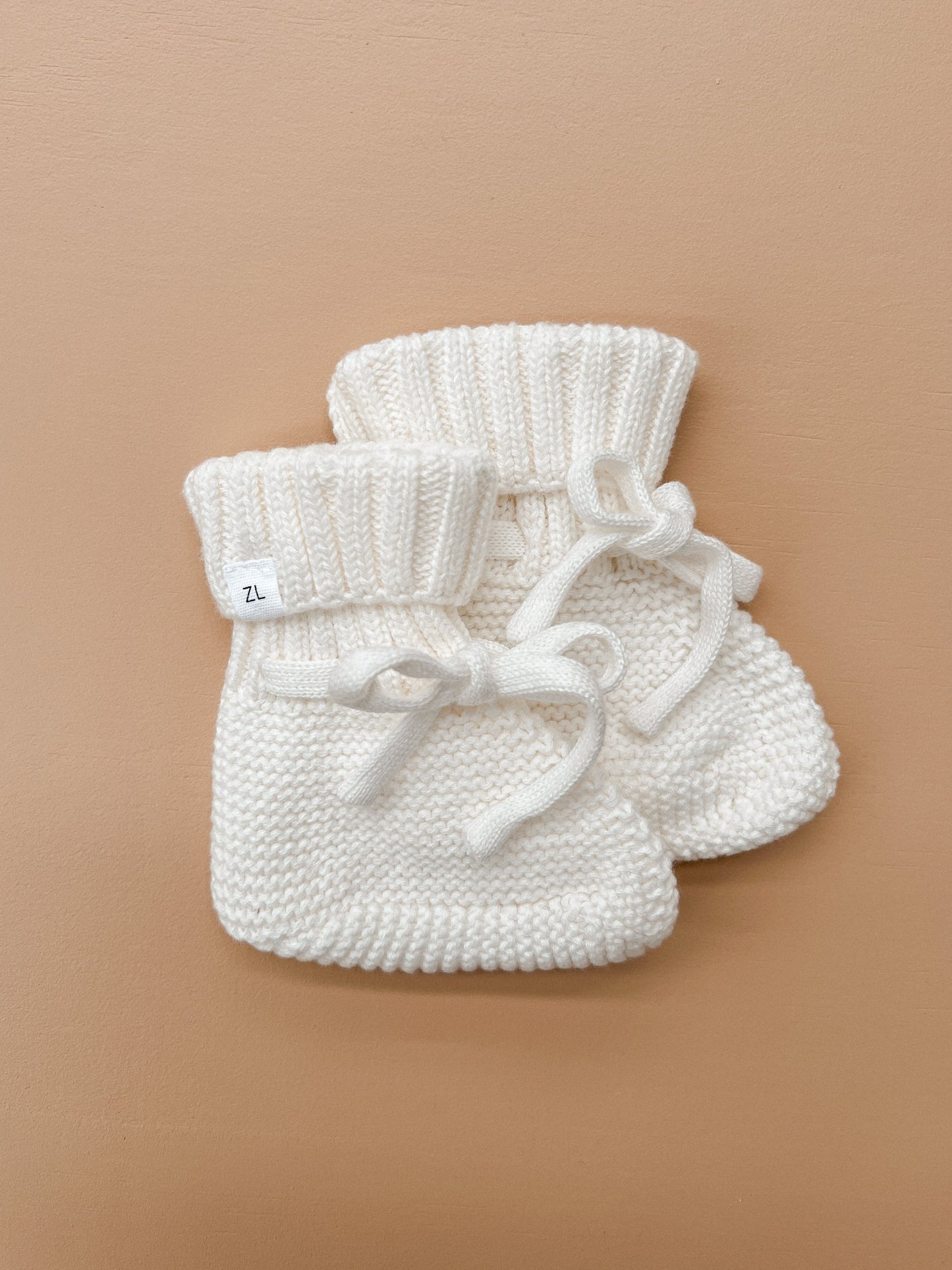 Ziggy Lou Baby Gift Booties (Milk) 3-6M