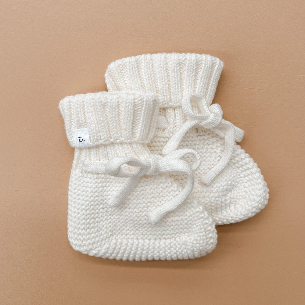 
                  
                    Ziggylou booties in milk
                  
                
